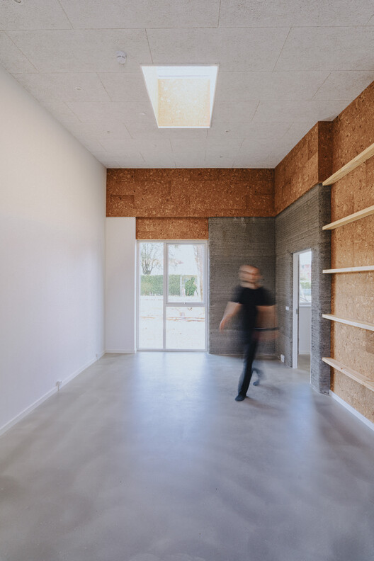 Skovsporet 3D-Printed Student Housing / SAGA Space Architects Skovsporet 3D-Printed Student Housing / SAGA Space Architects - Interior Photography, Wood, Concrete