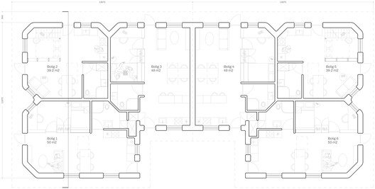 Skovsporet 3D-Printed Student Housing / SAGA Space Architects Skovsporet 3D-Printed Student Housing / SAGA Space Architects - Image 17 of 18