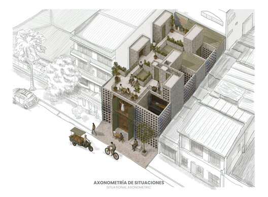 La Colmena - Multi-family Housing as Shared Neighborhood Infrastructure / Ancestra + Natura Futura La Colmena - Multi-family Housing as Shared Neighborhood Infrastructure / Ancestra + Natura Futura - Image 50 of 50