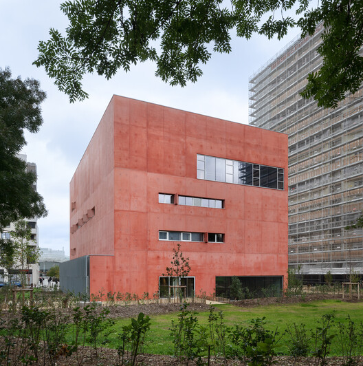 Dance, Music and Theatre Conservatoire in Massy / Dominique Coulon & associés Dance, Music and Theatre Conservatoire in Massy / Dominique Coulon & associés - Exterior Photography, Facade