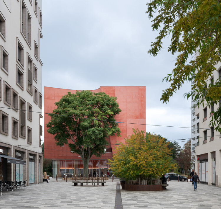 Dance, Music and Theatre Conservatoire in Massy / Dominique Coulon & associés - Exterior Photography, Educational Architecture