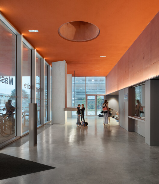 Dance, Music and Theatre Conservatoire in Massy / Dominique Coulon & associés Dance, Music and Theatre Conservatoire in Massy / Dominique Coulon & associés - Interior Photography, Lighting, Glass