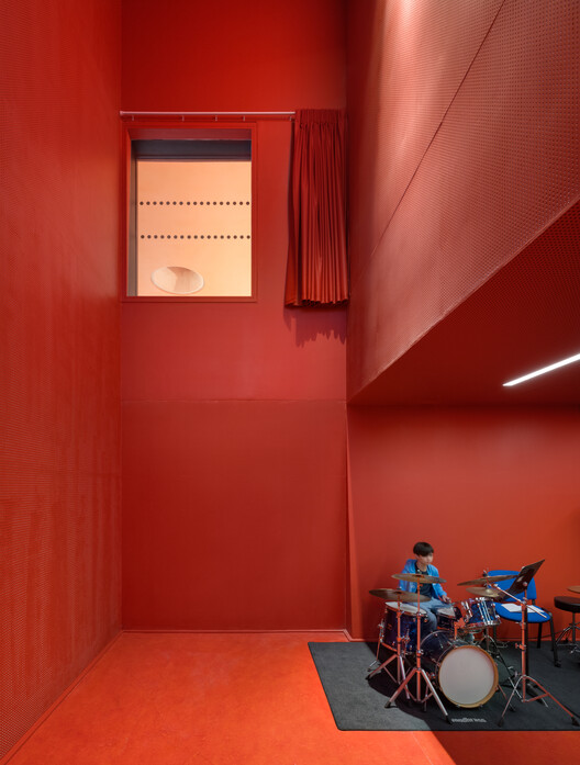 Dance, Music and Theatre Conservatoire in Massy / Dominique Coulon & associés Dance, Music and Theatre Conservatoire in Massy / Dominique Coulon & associés - Interior Photography, Wood