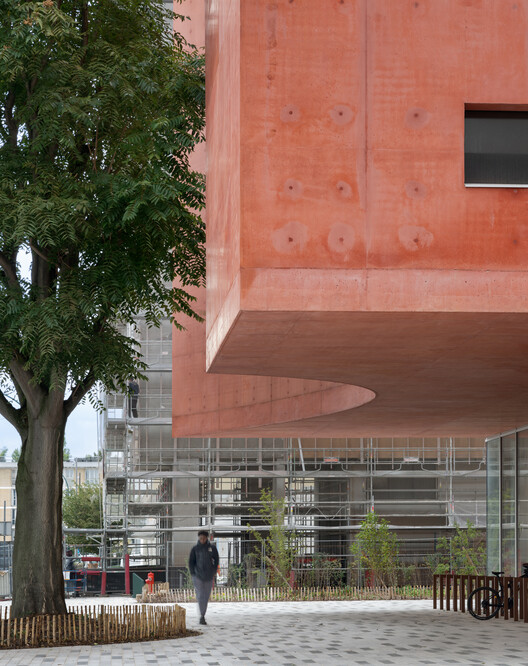 Dance, Music and Theatre Conservatoire in Massy / Dominique Coulon & associés Dance, Music and Theatre Conservatoire in Massy / Dominique Coulon & associés - Exterior Photography, Concrete
