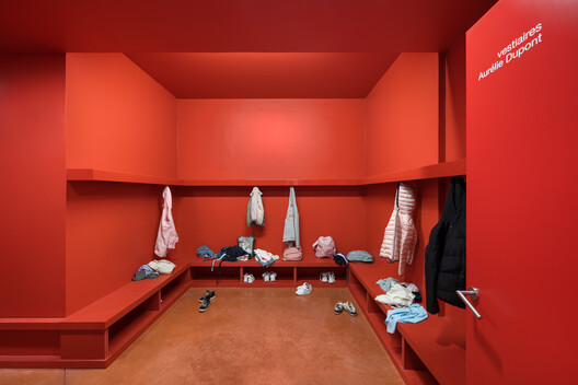 Dance, Music and Theatre Conservatoire in Massy / Dominique Coulon & associés Dance, Music and Theatre Conservatoire in Massy / Dominique Coulon & associés - Interior Photography, Closet