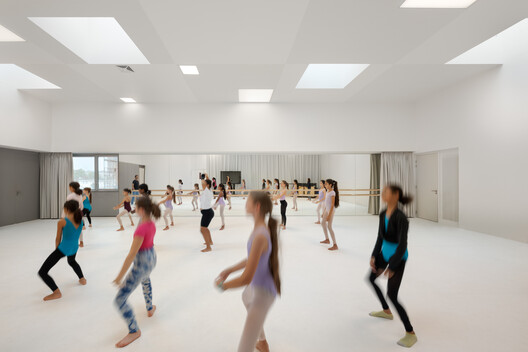 Dance, Music and Theatre Conservatoire in Massy / Dominique Coulon & associés Dance, Music and Theatre Conservatoire in Massy / Dominique Coulon & associés - Interior Photography, Stairs