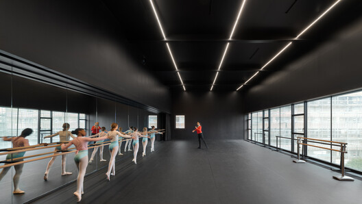 Dance, Music and Theatre Conservatoire in Massy / Dominique Coulon & associés Dance, Music and Theatre Conservatoire in Massy / Dominique Coulon & associés - Interior Photography, Steel