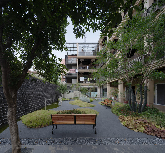 Micro-regeneration on Ouyang Road / Scenic Architecture Office Micro-regeneration on Ouyang Road / Scenic Architecture Office - Exterior Photography, Balcony, Courtyard