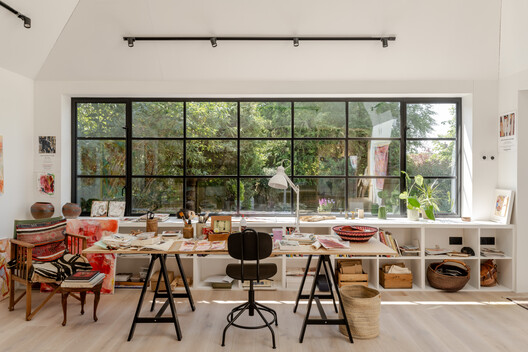 Darnaway - A Studio for Anne / Richmond Bell Darnaway - A Studio for Anne / Richmond Bell - Interior Photography, Dining room, Table, Wood, Chair, Lighting, Shelving