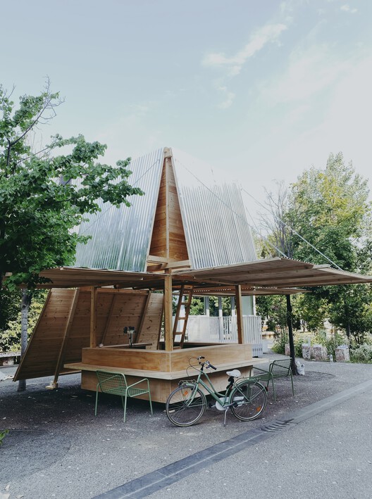 The Kiosk / CITYFÖRSTER - Exterior Photography, Wood