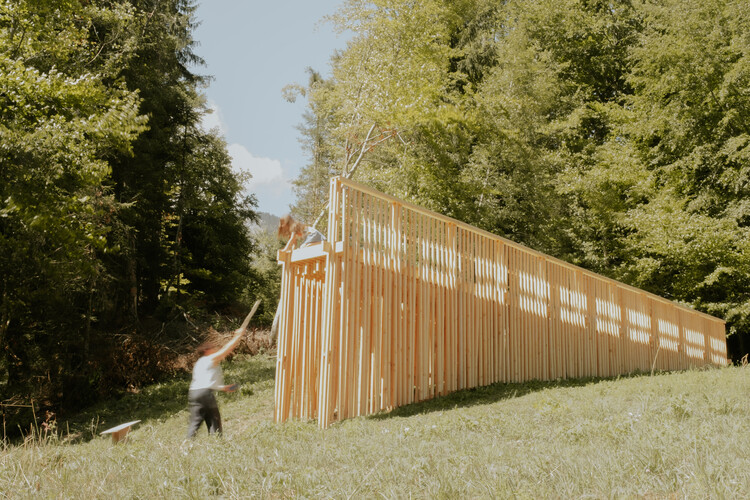 The Sound of Wood / Antoine Aunave, Flora Peyrot, Mathilde Steenhaut, Luc Loviton - Landscape Architecture