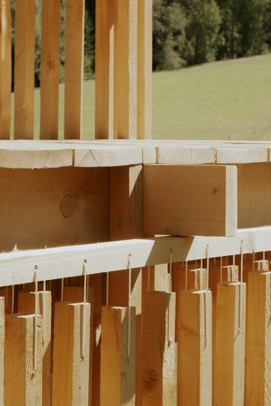 The Sound of Wood / Antoine Aunave, Flora Peyrot, Mathilde Steenhaut, Luc Loviton The Sound of Wood / Antoine Aunave, Flora Peyrot, Mathilde Steenhaut, Luc Loviton - Image 15 of 26