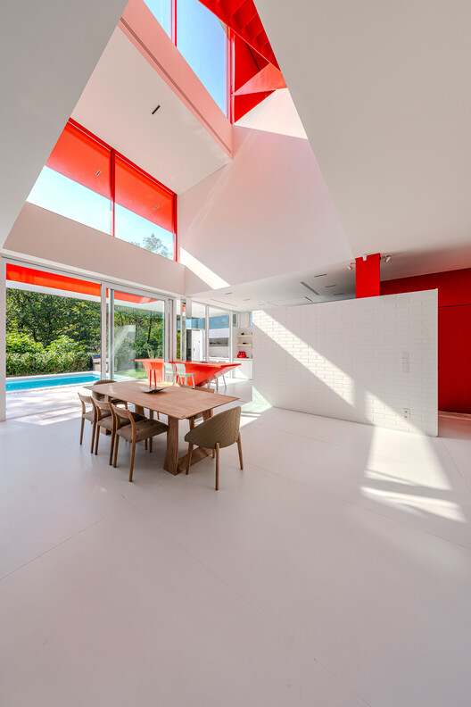 Corner Villa / Super Void Space Corner Villa / Super Void Space - Interior Photography, Dining room