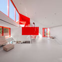 Corner Villa / Super Void Space - Interior Photography, Houses, Stairs, Handrail