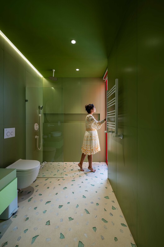 Corner Villa / Super Void Space Corner Villa / Super Void Space - Interior Photography, Bathroom, Lighting