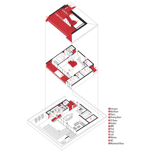 Corner Villa / Super Void Space Corner Villa / Super Void Space - Image 26 of 29