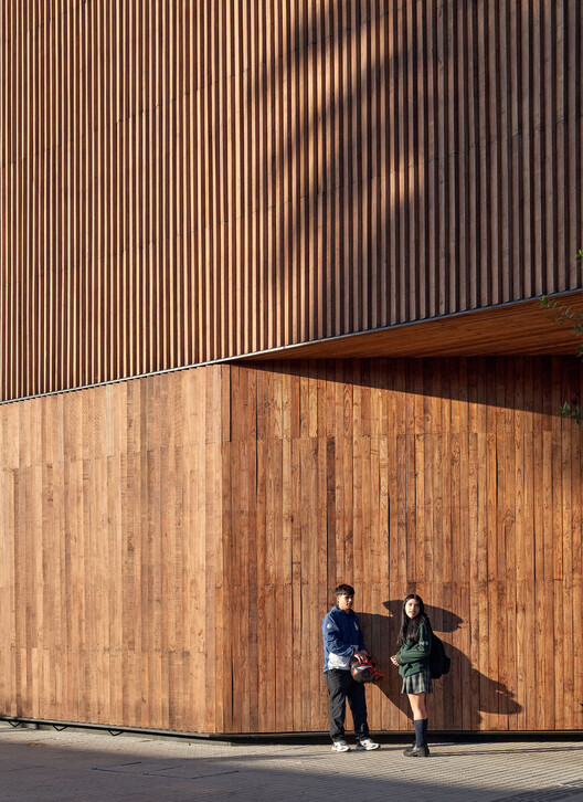 Reconstruction of the Constitución Municipal Theater / ELEMENTAL - Interior Photography, Wood