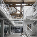 Paris USMT Bizot Sports Centre / THINK TANK architecture - Interior Photography, Adaptive Reuse, Stairs