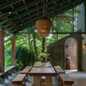 Đông Triều Retreat / NAQI & Partners - Interior Photography, Houses, Beam, Chair, Bench