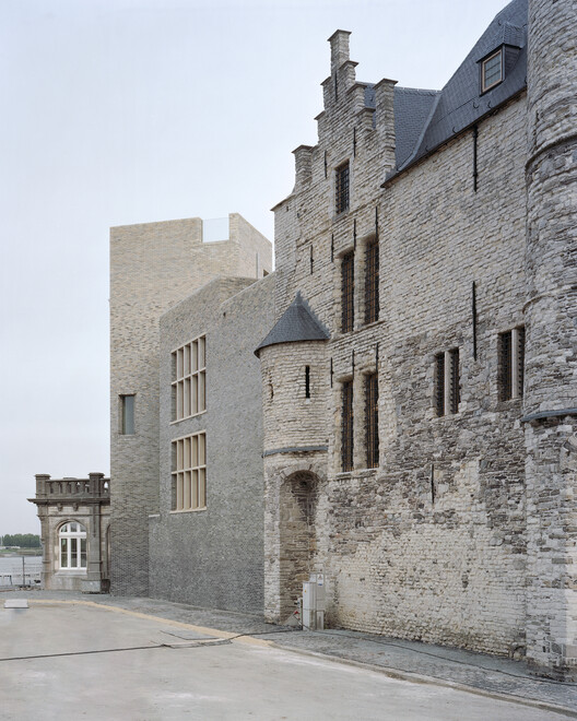 Het Steen Antwerp - Visitor Center and Tourist Reception / noAarchitecten Het Steen Antwerp - Visitor Center and Tourist Reception / noAarchitecten - Exterior Photography, Facade, Brick, Concrete