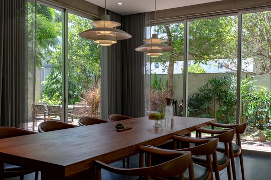House K / HGAA House K / HGAA - Interior Photography, Dining room, Wood, Lighting, Table, Chair