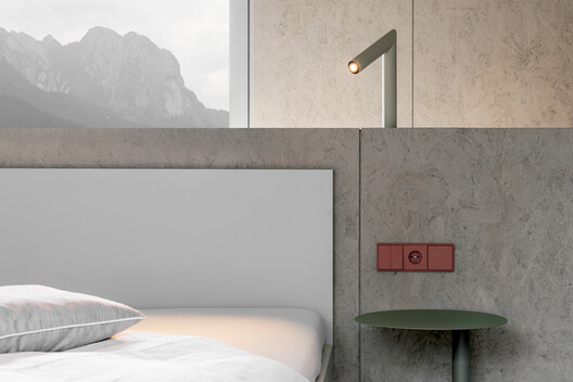 Val Mira Residential Towers / AGA Val Mira Residential Towers / AGA - Interior Photography, Bedroom, Concrete