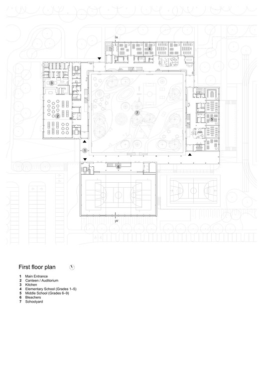 Lošbates Primary School / Pelletier De Fontenay + SOA Architekti Lošbates Primary School / Pelletier De Fontenay + SOA Architekti - Image 35 of 38