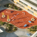 Lošbates Primary School / Pelletier De Fontenay + SOA Architekti - Interior Photography, Educational Interiors