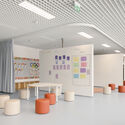 Lošbates Primary School / Pelletier De Fontenay + SOA Architekti - Interior Photography, Educational Interiors, Chair