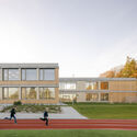 Lošbates Primary School / Pelletier De Fontenay + SOA Architekti - Exterior Photography, Educational Interiors
