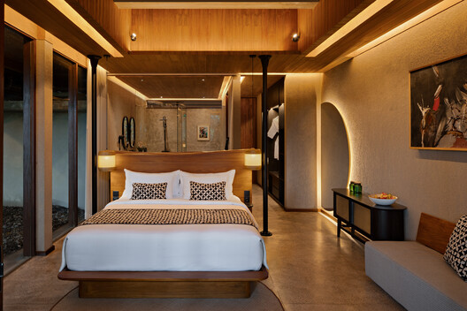 The Kemilau Ubud / PSA Studio The Kemilau Ubud / PSA Studio - Interior Photography, Bedroom, Wood, Lighting, Bed, Chair