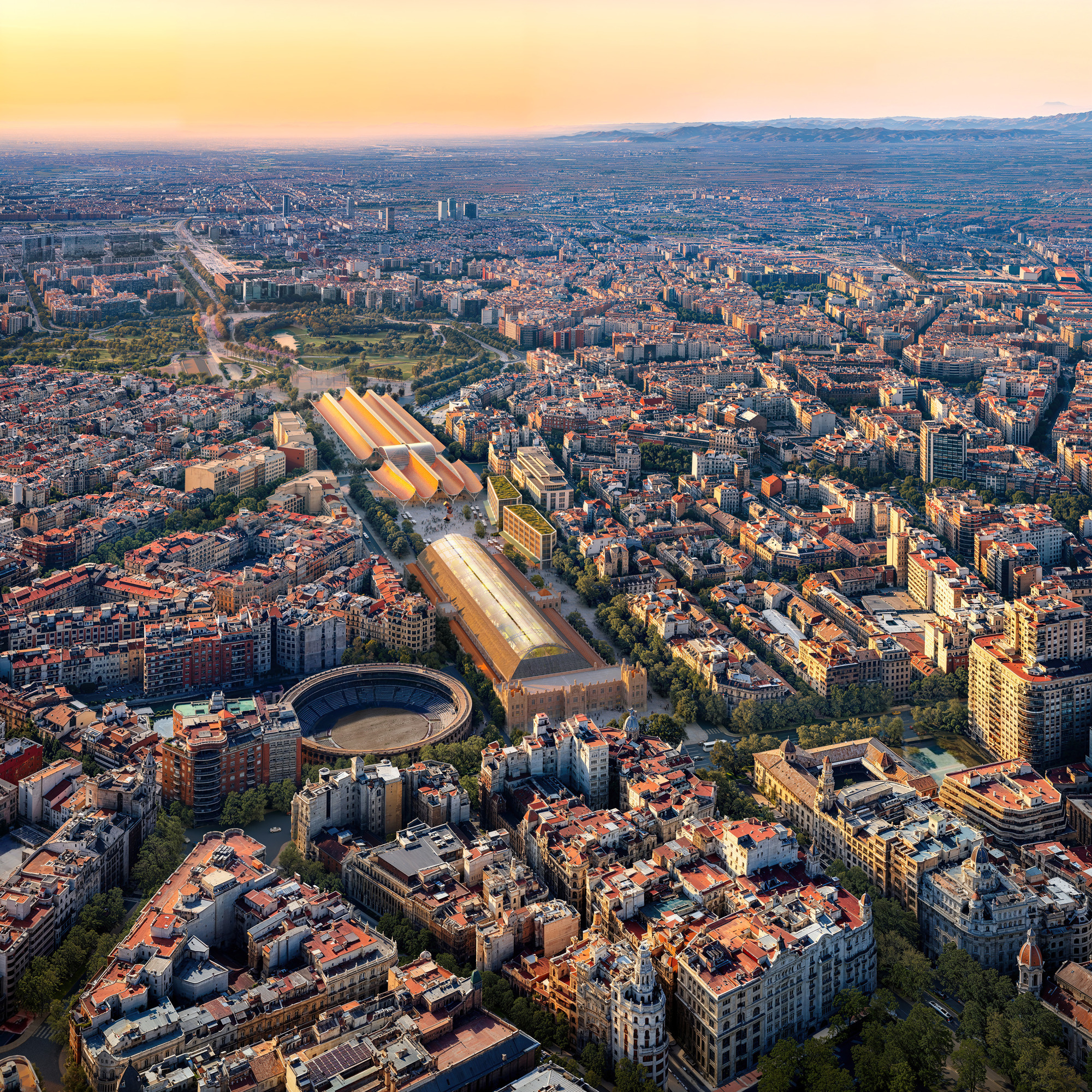 RSHP and ERRE Selected to Design New Valencia Central Station in Spain