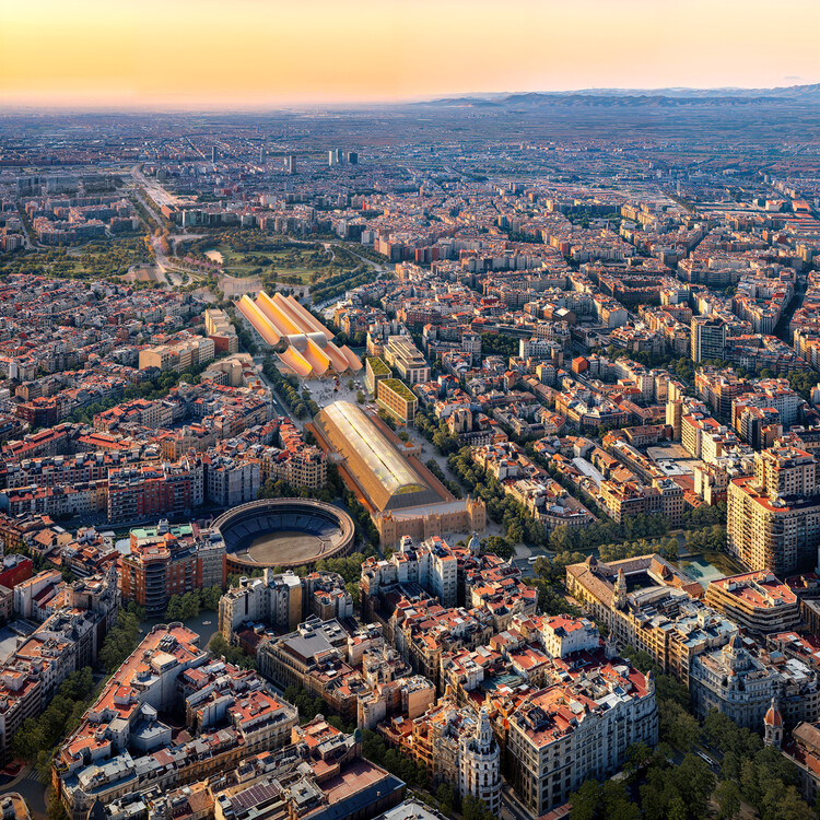 RSHP and ERRE Selected to Design New Valencia Central Station in Spain - Featured Image