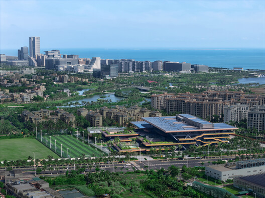 Haikou Workers’ Activity Center (Workers’ Cultural Palace) / CADG Haikou Workers’ Activity Center (Workers’ Cultural Palace) / CADG - Exterior Photography, Aerial View Photography, Cityscape