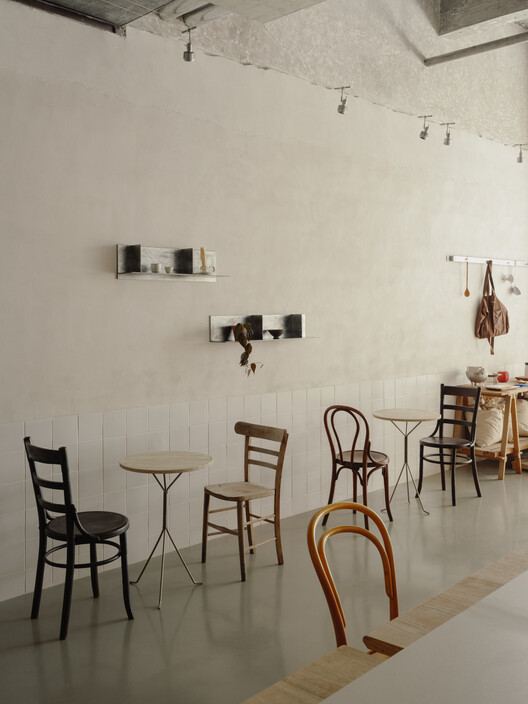 HEYTEA Craft Store / say architects HEYTEA Craft Store / say architects - Interior Photography, Dining room, Chair
