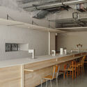 HEYTEA Craft Store / say architects - Interior Photography, Retail Interiors, Kitchen, Countertop, Sink, Chair