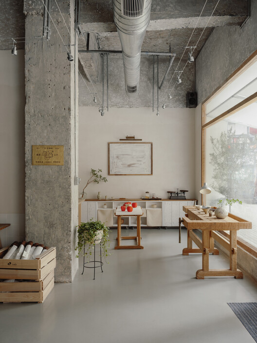 HEYTEA Craft Store / say architects HEYTEA Craft Store / say architects - Interior Photography, Lighting, Chair
