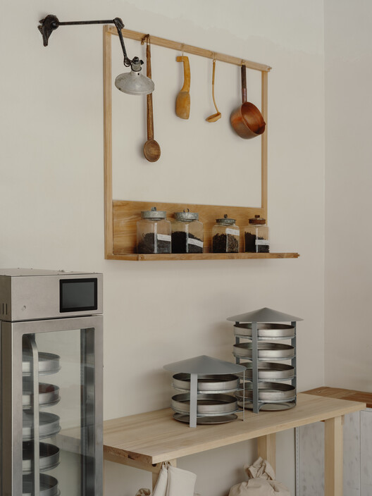 HEYTEA Craft Store / say architects HEYTEA Craft Store / say architects - Interior Photography, Wood, Shelving, Kitchen