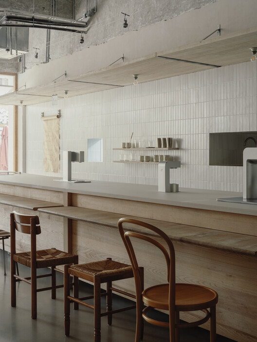 HEYTEA Craft Store / say architects HEYTEA Craft Store / say architects - Interior Photography, Kitchen, Wood, Countertop