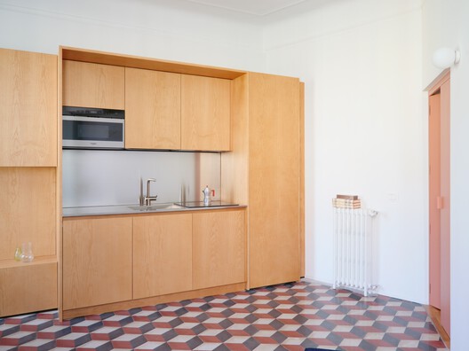 Imbriani – Renovation of Two Apartments in Milan / co.arch studio Imbriani – Renovation of Two Apartments in Milan / co.arch studio - Interior Photography, Kitchen, Wood, Countertop