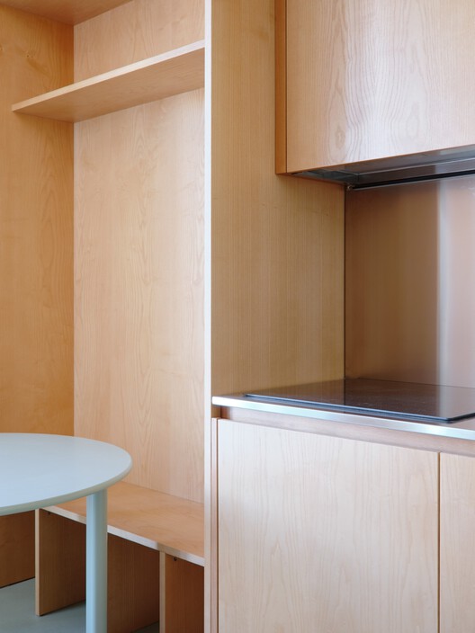 Imbriani – Renovation of Two Apartments in Milan / co.arch studio Imbriani – Renovation of Two Apartments in Milan / co.arch studio - Interior Photography, Wood, Shelving, Closet