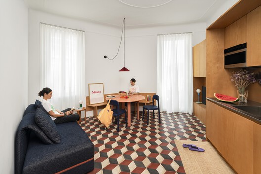 Imbriani – Renovation of Two Apartments in Milan / co.arch studio Imbriani – Renovation of Two Apartments in Milan / co.arch studio - Interior Photography, Wood, Table, Chair