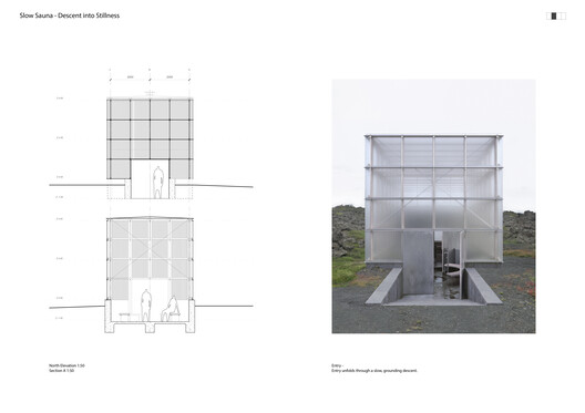 How Buildner's Iceland Slow Sauna Competition Winners Respond to a Volcanic Landscape - Image 9 of 56