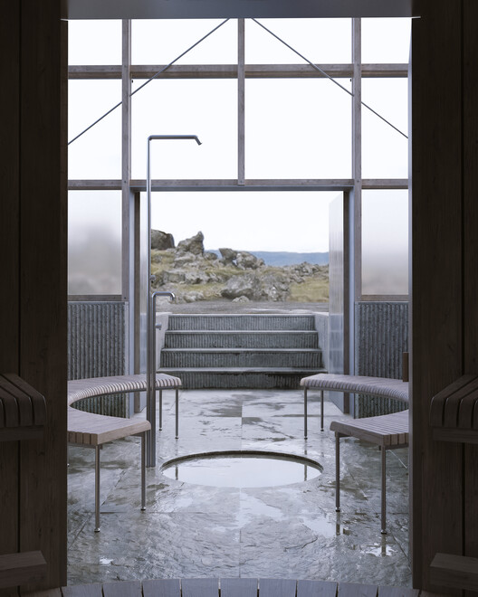 How Buildner's Iceland Slow Sauna Competition Winners Respond to a Volcanic Landscape - Image 7 of 56