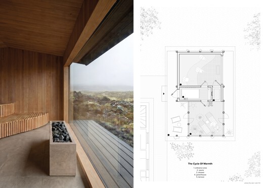 How Buildner's Iceland Slow Sauna Competition Winners Respond to a Volcanic Landscape - Image 29 of 56
