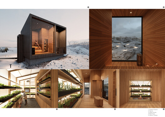 How Buildner's Iceland Slow Sauna Competition Winners Respond to a Volcanic Landscape - Image 37 of 56