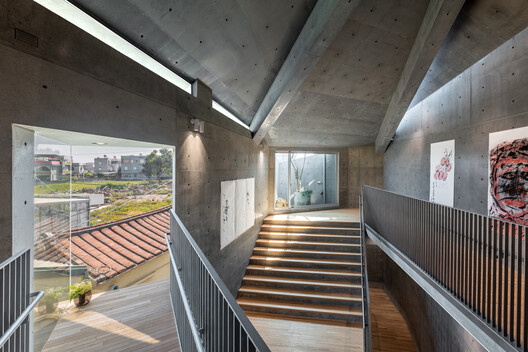 Tianlai Art Museum / Mao, Shen-Chiang Architecture Studio Tianlai Art Museum / Mao, Shen-Chiang Architecture Studio - Interior Photography, Stairs, Concrete