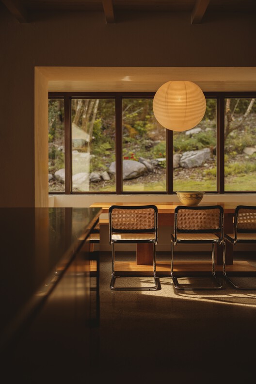 Linden House / Schemata Architects Linden House / Schemata Architects - Interior Photography, Wood, Table, Lighting, Chair, Glass