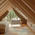 Linden House / Schemata Architects - Interior Photography, Houses, Bedroom, Beam, Bed, Lighting