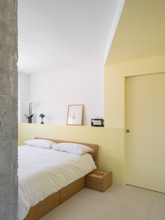 casa POP / gon architects casa POP / gon architects - Interior Photography, Bedroom, Wood, Lighting, Bed